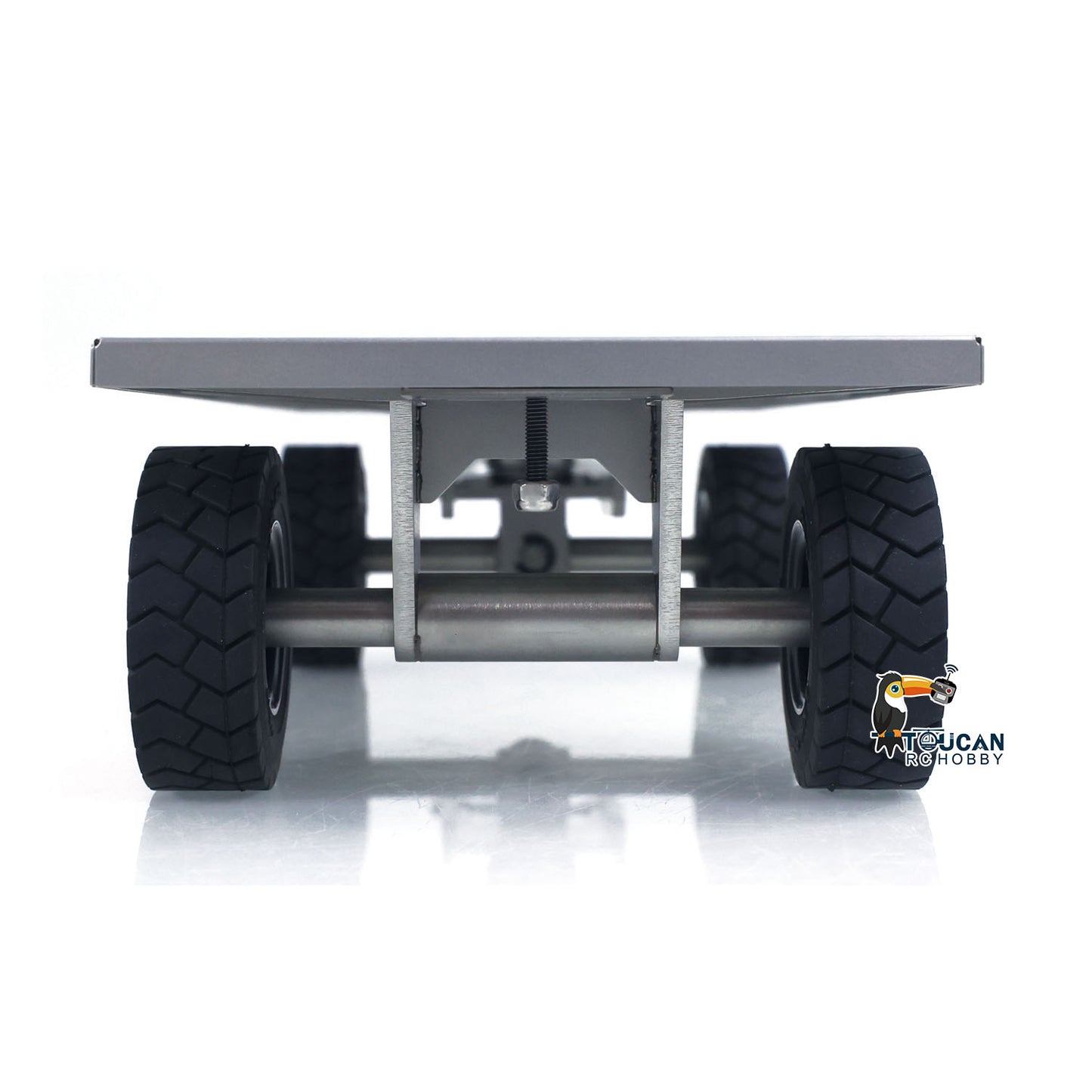 1/14 metall Anhänger für RC Hydraulische Gabelstapler DIY TAMIYA LESU Modell Radio Gesteuert Fahrzeuge Spielzeug