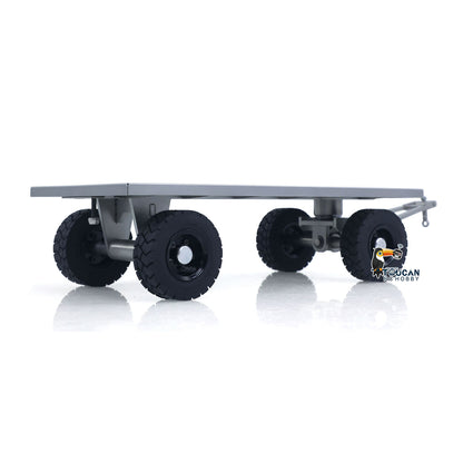 1/14 metall Anhänger für RC Hydraulische Gabelstapler DIY TAMIYA LESU Modell Radio Gesteuert Fahrzeuge Spielzeug