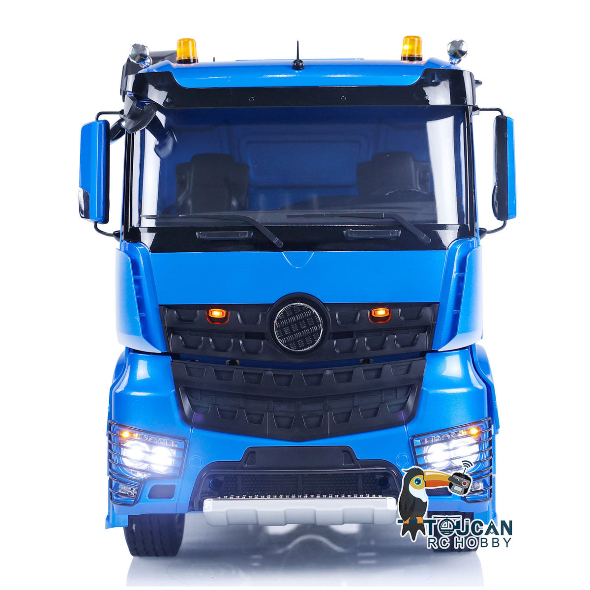 1/14 RC Sattelzugmaschine TOUCAN 6x6 Metallchassis Funkgesteuertes Automodell 2-Gang-Getriebe Licht-Soundsystem