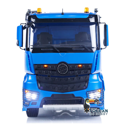 1/14 RC Sattelzugmaschine TOUCAN 6x6 Metallchassis Funkgesteuertes Automodell 2-Gang-Getriebe Licht-Soundsystem