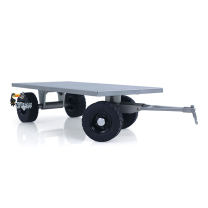 1/14 metall Anhänger für RC Hydraulische Gabelstapler DIY TAMIYA LESU Modell Radio Gesteuert Fahrzeuge Spielzeug