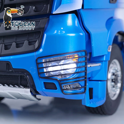 1/14 RC Sattelzugmaschine TOUCAN 6x6 Metallchassis Funkgesteuertes Automodell 2-Gang-Getriebe Licht-Soundsystem