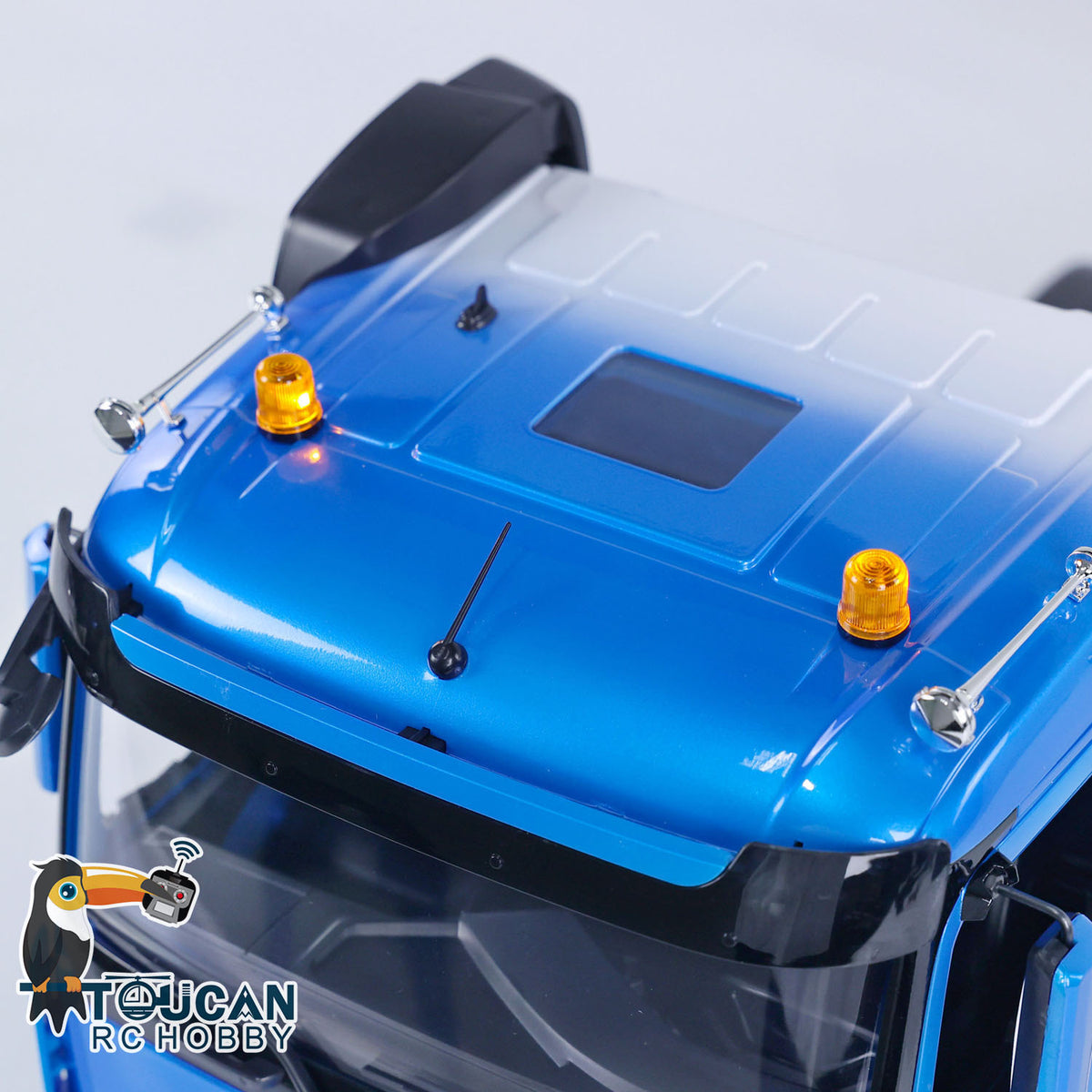 1/14 RC Sattelzugmaschine TOUCAN 6x6 Metallchassis Funkgesteuertes Automodell 2-Gang-Getriebe Licht-Soundsystem