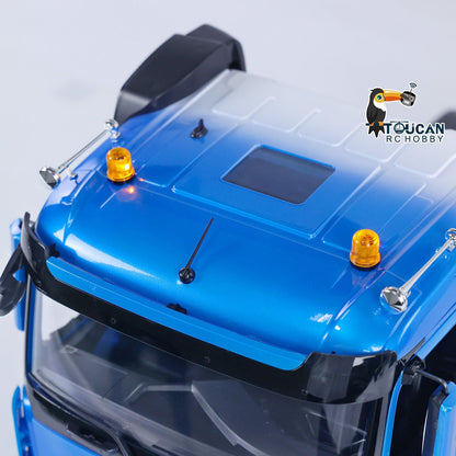 TOUCAN RC HOBBY 6x6 RC Tractor Truck 1/14  Metal Chassis Radio Control Car 2-speed Gearbox