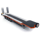 Metal 4-axle Trailers Electric Tailboard Support Leg for 1/14 RC Tractor Truck