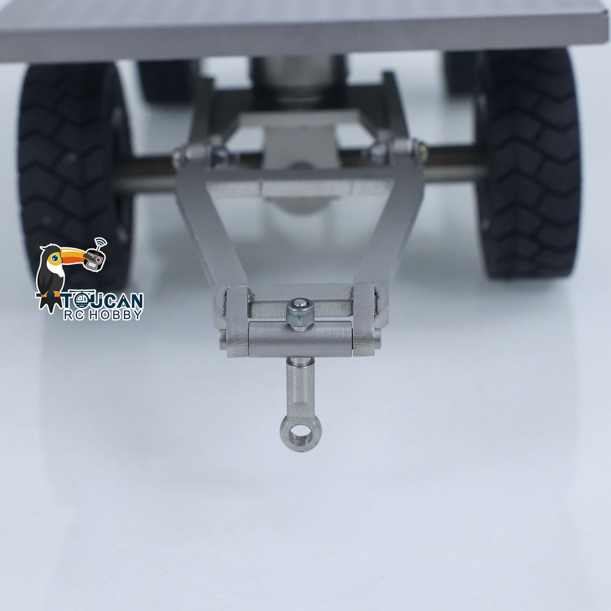 1/14 metall Anhänger für RC Hydraulische Gabelstapler DIY TAMIYA LESU Modell Radio Gesteuert Fahrzeuge Spielzeug