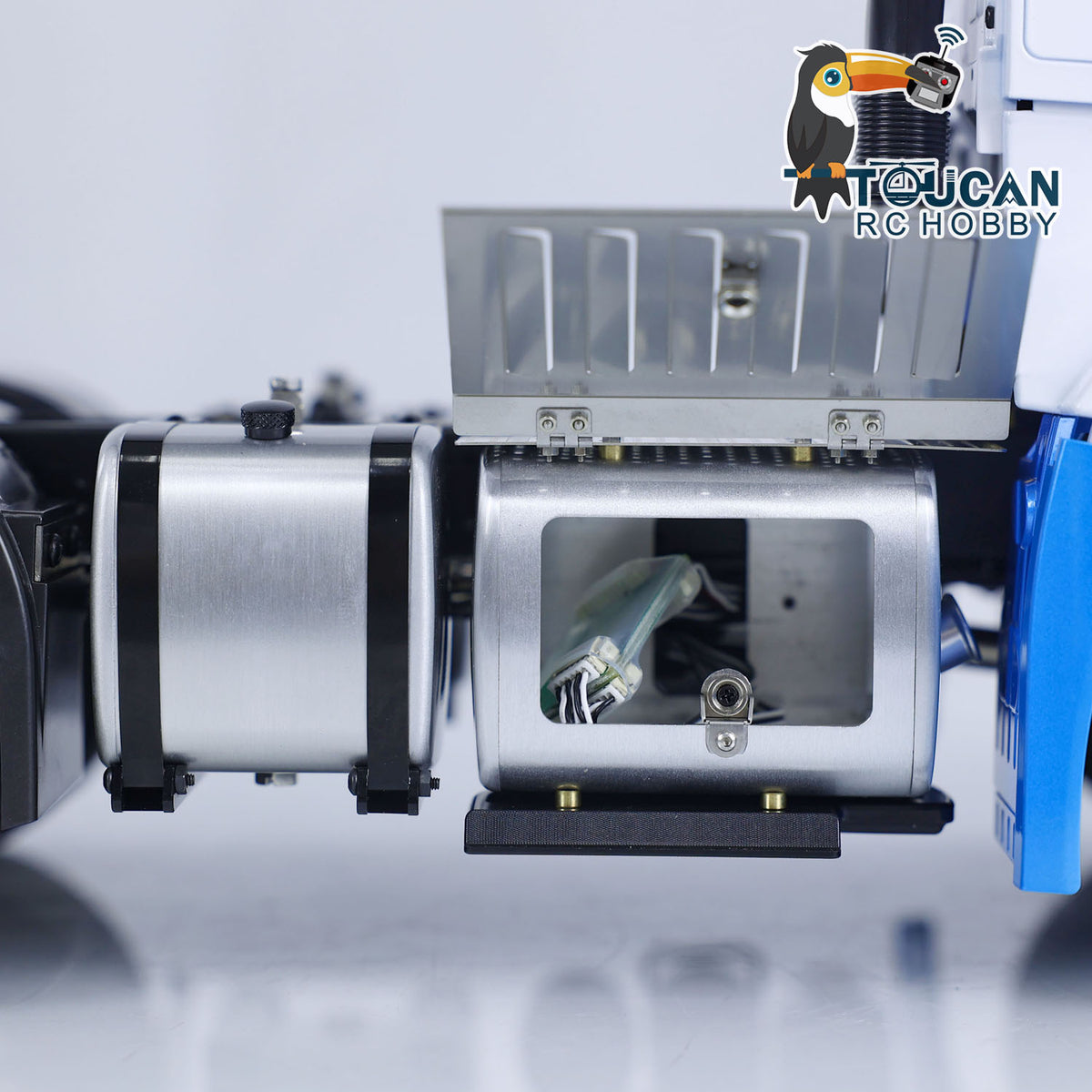 1/14 RC Sattelzugmaschine TOUCAN 6x6 Metallchassis Funkgesteuertes Automodell 2-Gang-Getriebe Licht-Soundsystem