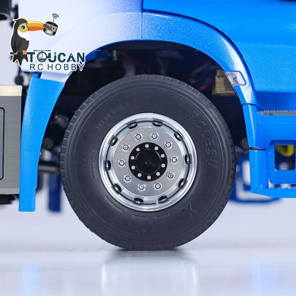 1/14 RC Sattelzugmaschine TOUCAN 6x6 Metallchassis Funkgesteuertes Automodell 2-Gang-Getriebe Licht-Soundsystem
