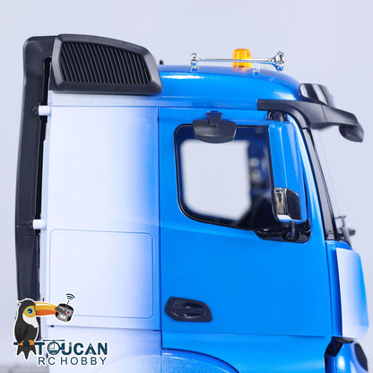 1/14 RC Sattelzugmaschine TOUCAN 6x6 Metallchassis Funkgesteuertes Automodell 2-Gang-Getriebe Licht-Soundsystem