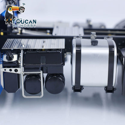 1/14 RC Sattelzugmaschine TOUCAN 6x6 Metallchassis Funkgesteuertes Automodell 2-Gang-Getriebe Licht-Soundsystem
