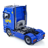 MD MODEL 770S 4X4 Metal Chassis 1/14 RC Tractor Truck Radio Control Lorry Car 2Speed Gearbox Flowing Water Light Cab Suspension