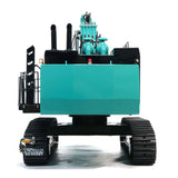 TYMX PC1250 Metal 1/8 RC Hydraulic Excavator Heavy Duty Construction Vehicle Brushless Motor for Model Collectors