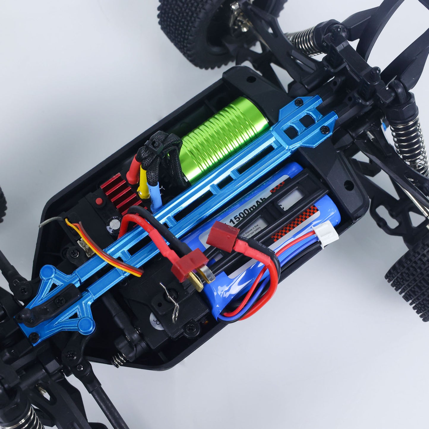 1/16 SCY 16201Pro 4X4 Funkgesteuertes Geländefahrzeug RC Elektroauto Federdämpfung Metall CVD Antriebswelle Hochgeschwindigkeitsmodell