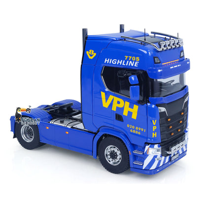 MD-SC-44 1/14 Metal RC 4x4 Tractor Head w/Flowing Lights Hobbywing ESC & Full Metal Axles Ready to Run