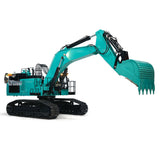 TYMX PC1250 Metal 1/8 RC Hydraulic Excavator Heavy Duty Construction Vehicle Brushless Motor for Model Collectors