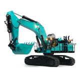 1/8 Scale RC Metal Tracked Hydraulic Heavy Excavator PC1250 Huge Duty Construction Vehicle Light I6S Remote Control
