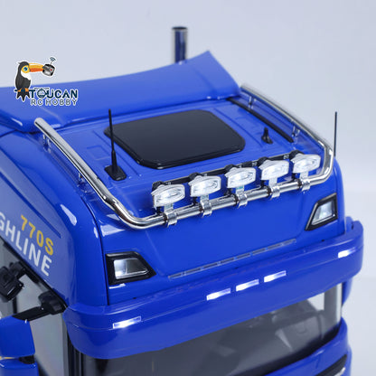 MD-SC-44 1/14 Metal RC 4x4 Tractor Head w/Flowing Lights Hobbywing ESC & Full Metal Axles Ready to Run