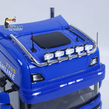 MD MODEL 770S 4X4 Metal Chassis 1/14 RC Tractor Truck Radio Control Lorry Car 2Speed Gearbox Flowing Water Light Cab Suspension