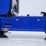 MD MODEL 770S 4X4 Metal Chassis 1/14 RC Tractor Truck Radio Control Lorry Car 2Speed Gearbox Flowing Water Light Cab Suspension