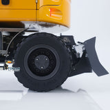 1/14 Remote Control Hydraulic Wheeled Excavator 7CH Valves 2WD/4WD Metal RC Digger RTR Axle Lock Flysky PL18EV Lite Light System