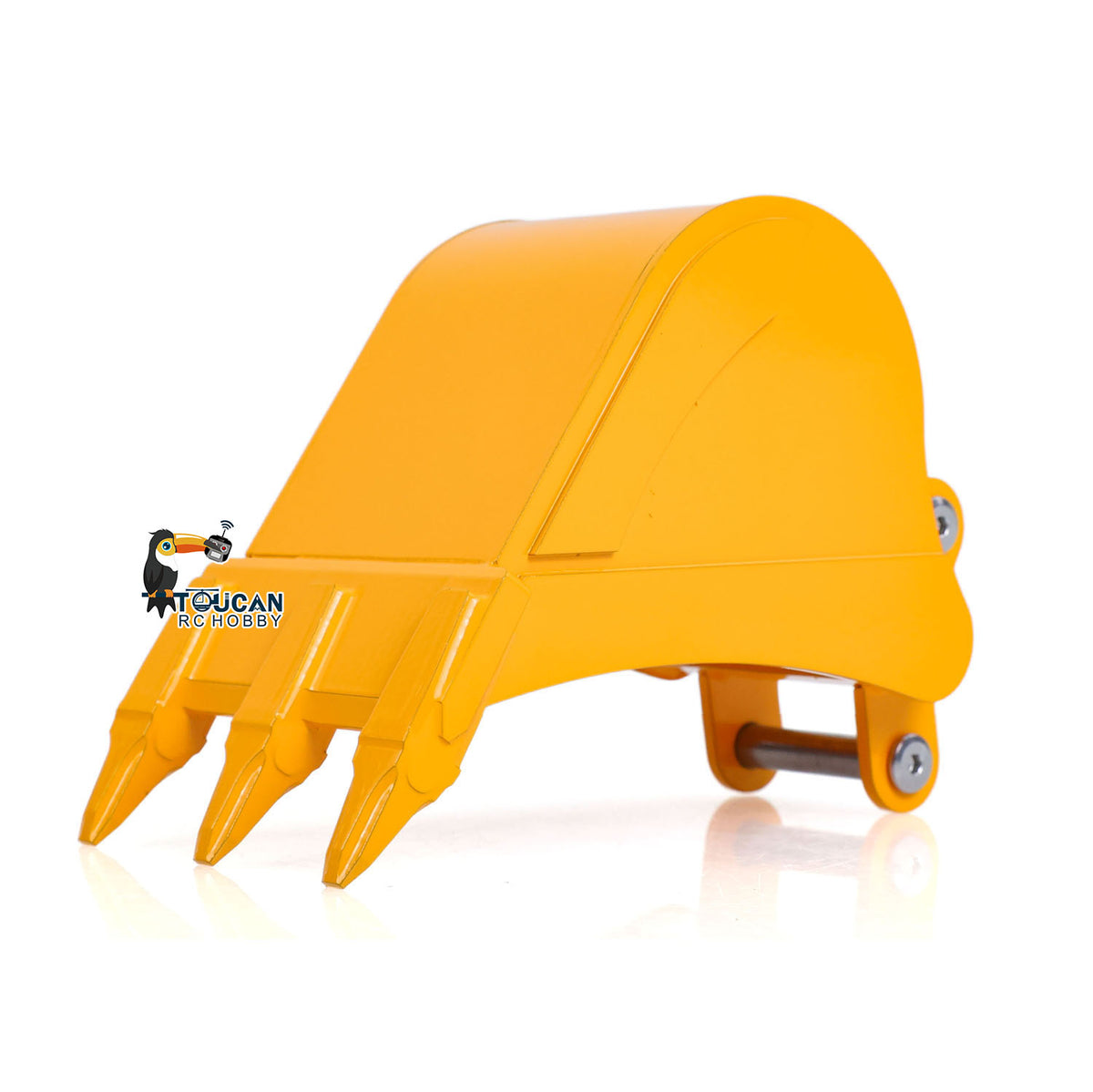 TOUCAN RC HOBBY Metal Trapezoidal/Narrow Toothless/Toothed/Rake/Grille/Bucket for 1/12 Remote Control Hydraulic Excavator 323GX RC Heavy Machine Digger DIY Construction Vehicle