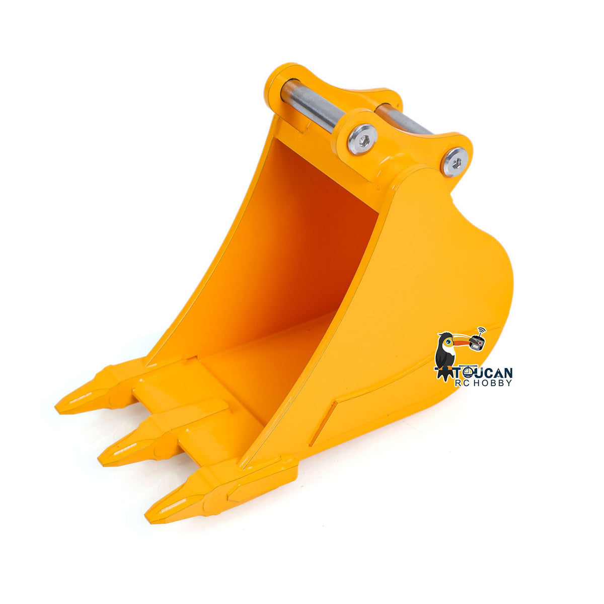 TOUCAN RC HOBBY Metal Trapezoidal/Narrow Toothless/Toothed/Rake/Grille/Bucket for 1/12 Remote Control Hydraulic Excavator 323GX RC Heavy Machine Digger DIY Construction Vehicle