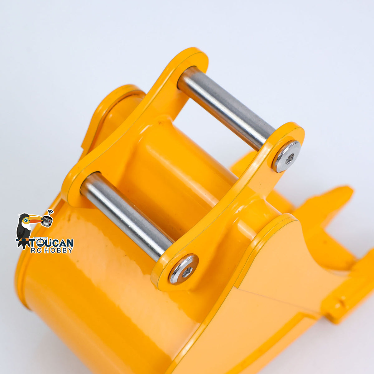 TOUCAN RC HOBBY Metal Trapezoidal/Narrow Toothless/Toothed/Rake/Grille/Bucket for 1/12 Remote Control Hydraulic Excavator 323GX RC Heavy Machine Digger DIY Construction Vehicle