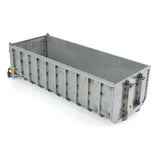 Toucanhobby Metal U-shaped Short Bucket/High Bucket/Timber Flatbed for 1/14 RC Roll On Roll Off Dumper Engineering Vehicle Model
