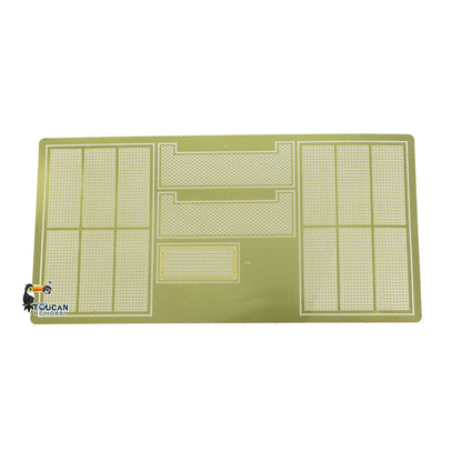 Metal Paired Single Linkages Tracks Sprockets Idlers Upper Hull Guard Plate Net For HL 1/16 Scale Russian T90 RC Tank 3938 Model