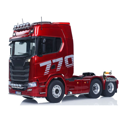 Fast  Free Shipping KABOLITE 1/14 770S 100 RC Tractor Truck 6x6 Remote Control Lorry Car 2Speed Gearbox Differential Lock RTR Model
