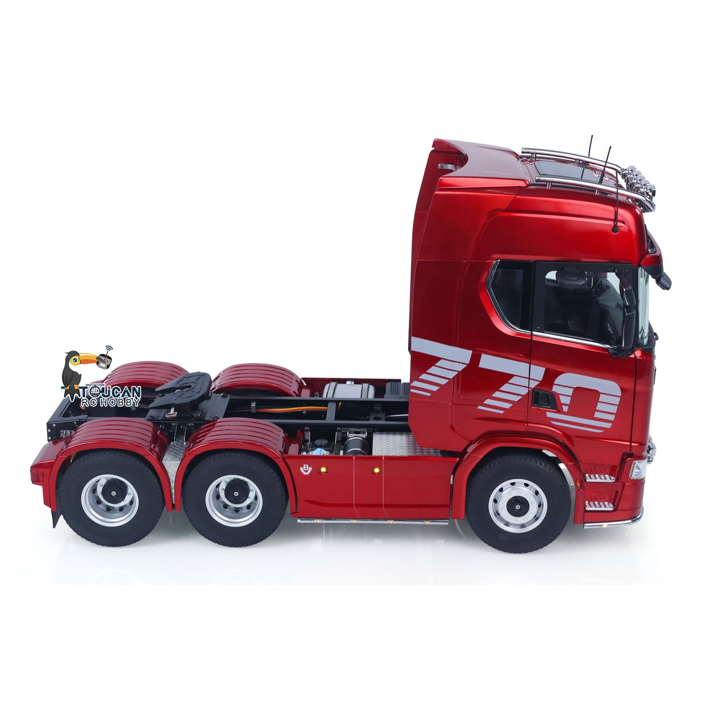 Fast  Free Shipping KABOLITE 1/14 770S 100 RC Tractor Truck 6x6 Remote Control Lorry Car 2Speed Gearbox Differential Lock RTR Model