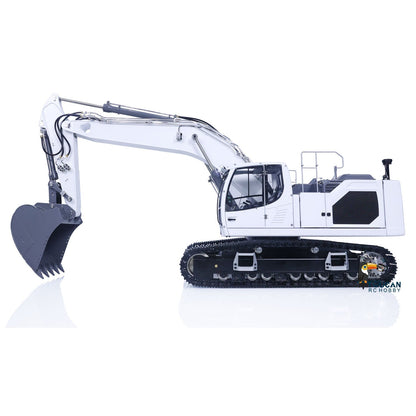 TOUCAN RC HOBBY 1/14 Scale LESU 945 Metal Hydraulic RC Digger LESU Aoue-LR945 Wireless Radio Control Excavator Assembled Painted Lights System 7CH Valve