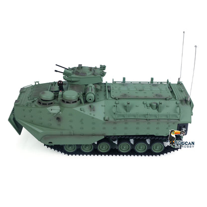 TOUCAN RC HOBBY Tongde TD3.0 1/16 Scale RC Armored Transport Vehicle Remote Control Tank Model Infrared Combat 320degrees Rotating Sound Smoke Lights