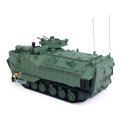 TOUCAN RC HOBBY Tongde TD3.0 1/16 Scale RC Armored Transport Vehicle Remote Control Tank Model Infrared Combat 320degrees Rotating Sound Smoke Lights