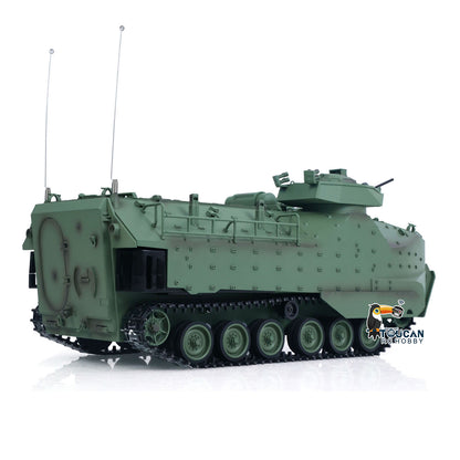 TOUCAN RC HOBBY Tongde TD3.0 1/16 Scale RC Armored Transport Vehicle Remote Control Tank Model Infrared Combat 320degrees Rotating Sound Smoke Lights