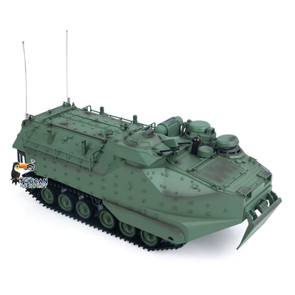 TOUCAN RC HOBBY Tongde TD3.0 1/16 Scale RC Armored Transport Vehicle Remote Control Tank Model Infrared Combat 320degrees Rotating Sound Smoke Lights