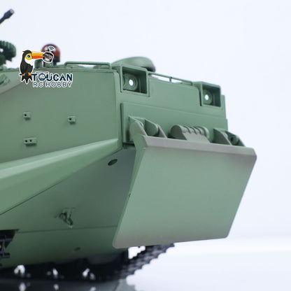 TOUCAN RC HOBBY Tongde TD3.0 1/16 Scale RC Armored Transport Vehicle Remote Control Tank Model Infrared Combat 320degrees Rotating Sound Smoke Lights
