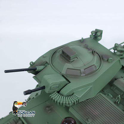 TOUCAN RC HOBBY Tongde TD3.0 1/16 Scale RC Armored Transport Vehicle Remote Control Tank Model Infrared Combat 320degrees Rotating Sound Smoke Lights
