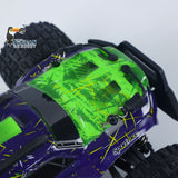 SCY 18101 Muti-Terrain 1/18 2.4GHz Sync Remote Control Off Road Vehicle PVC Body RC Electric Monster Truck Wheelie Bar LED Light