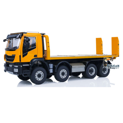 1/14 8X8 RC Hydraulischer Abschleppwagen 2-Gang-Fernbedienung Straßenrettungsfahrzeug CNC-Achsdifferentialsperren Lichtsystem Batterie