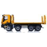 1/14 8x8 RC Hydraulic Equipment Remote Control Rescue Vehicles Wrecker Truck Sounds Lights Assembled Painted Hobby Model DIY