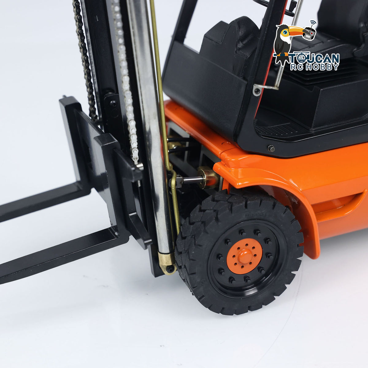 Metall 1/14 RC Hydraulische Ausrüstung Radio Control Gabelstapler Rädern Transfer Auto Bau Fahrzeuge LED Licht Sound System PNP 
