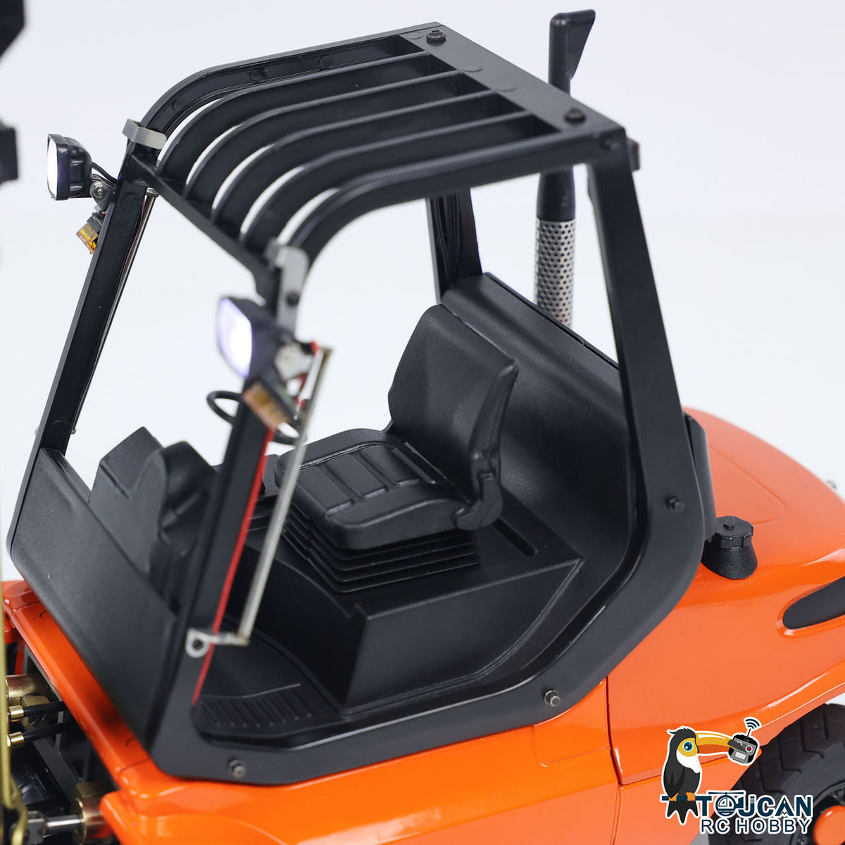 Metall 1/14 RC Hydraulische Ausrüstung Radio Control Gabelstapler Rädern Transfer Auto Bau Fahrzeuge LED Licht Sound System PNP 