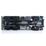 Fast Free Shipping 2Speed 3348 Metal Chassis 1/14 RTR RC Hydraulic Dumper Remote Control Tipper Model NO Lock Differential Axle