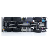 2Speed 3348 Metallchassis 1/14 RTR RC Hydraulikdumper Fernbedienung Kipper Modell KEINE Sperrdifferentialachse Licht Ton Batterie