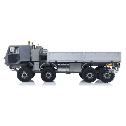 T815 3Speed 1/14 RC Off Road Military Truck Metal Body Remote Control 8*8 Transport Vehicle Flysky ST8 Radio Light Sound