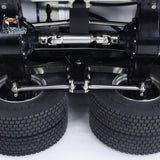 Fast Free Shipping 2Speed 3348 Metal Chassis 1/14 RTR RC Hydraulic Dumper Remote Control Tipper Model NO Lock Differential Axle