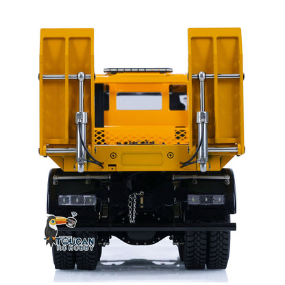 1/14 8X8 RC Hydraulischer Abschleppwagen 2-Gang-Fernbedienung Straßenrettungsfahrzeug CNC-Achsdifferentialsperren Lichtsystem Batterie