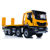 1/14 8x8 RC Hydraulic Equipment Remote Control Rescue Vehicles Wrecker Truck Sounds Lights Assembled Painted Hobby Model DIY