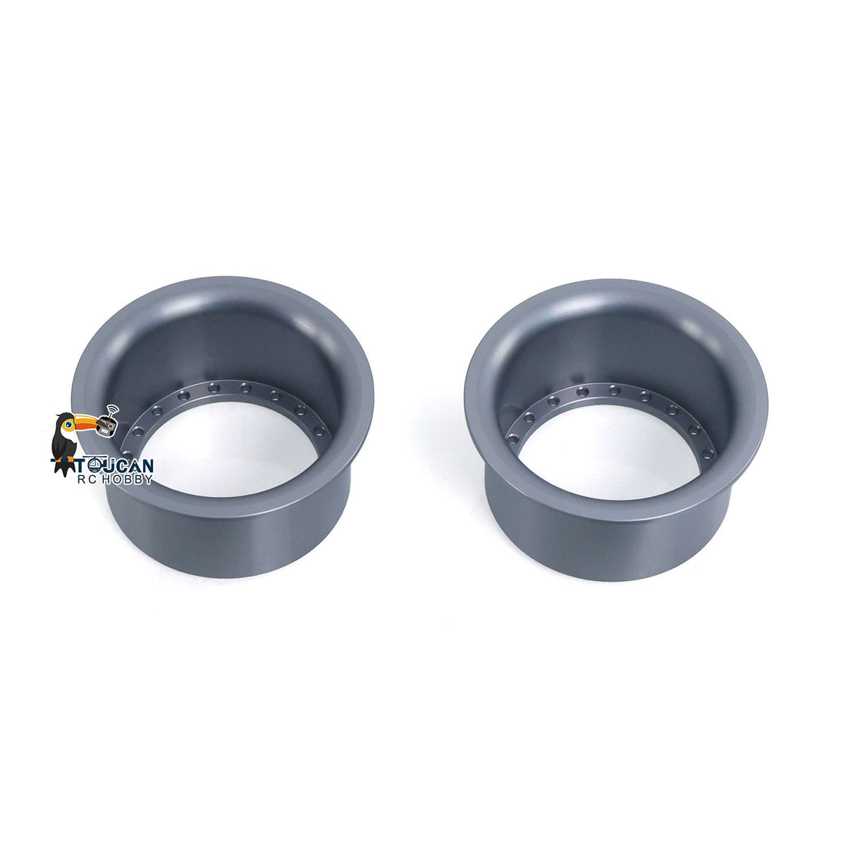 TOUCAN RC HOBBY JDM 198S Metal Front/Rear Axle/Wheel Hub Accessories for 1/14 RC Hydraulic Loader DIY Modified Vehicle Scale Model